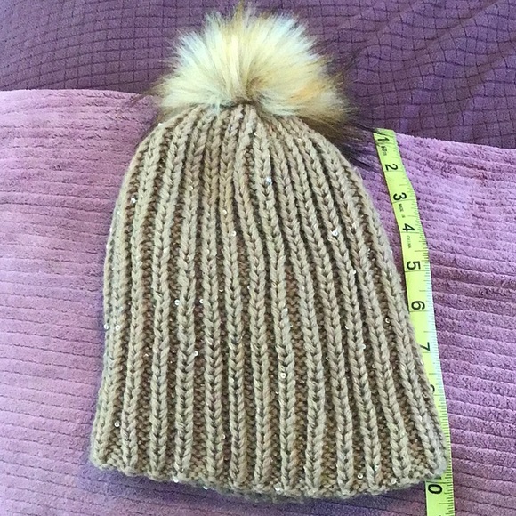 CHAOS🌲 glitter sequin beanie hat - Picture 10 of 10